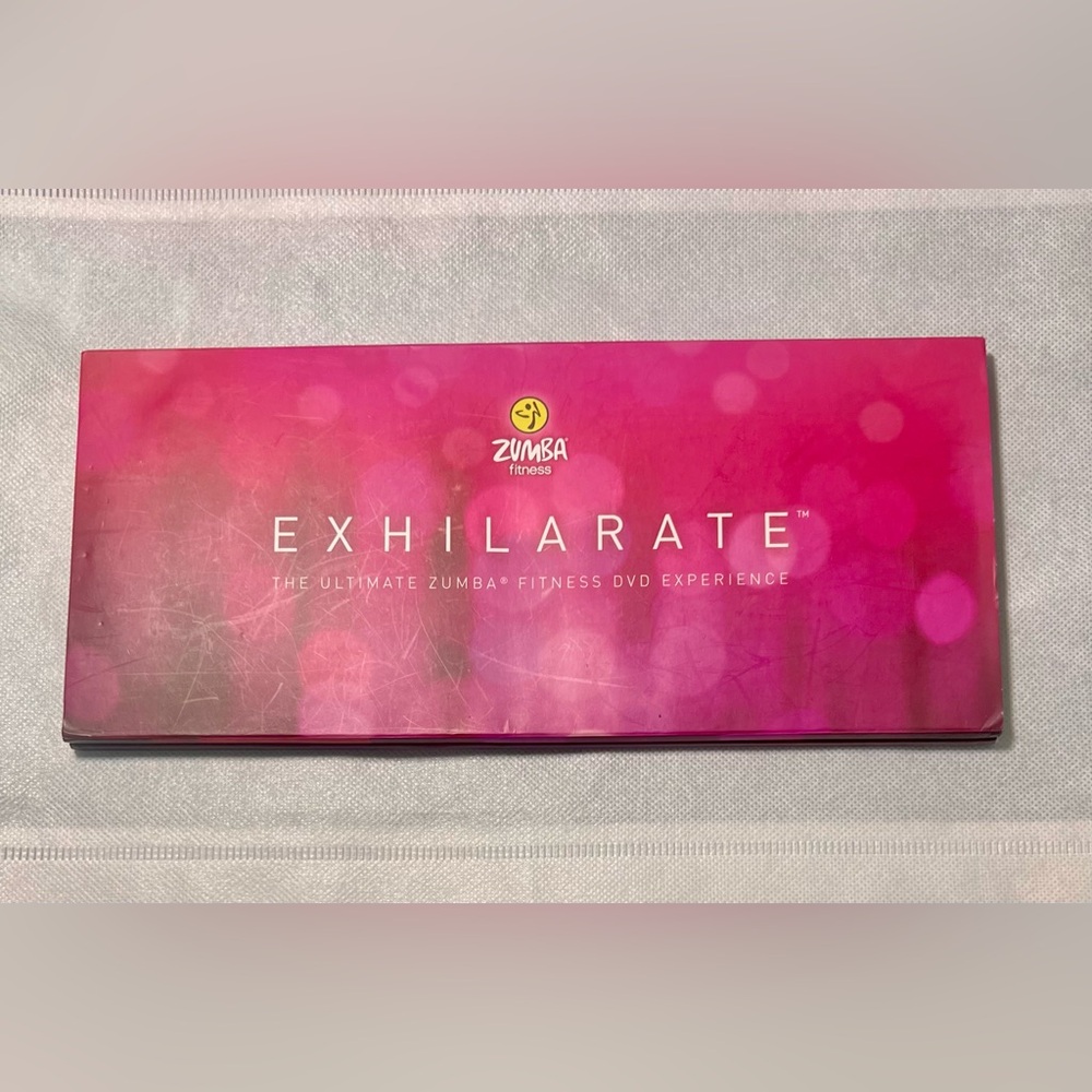 Zumba Fitness Exhilarate 7-DVDs Ultimate Experience Exercise Body Shaping System